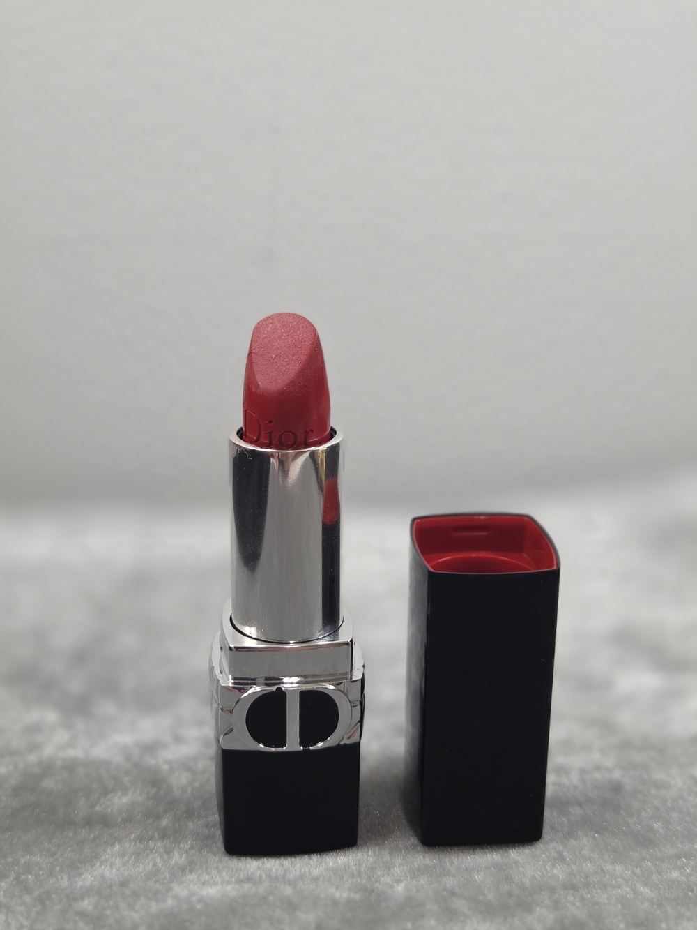 Dior Rouge Dior Refillable Lipstick - 999 Satin (Brand New, No Box)